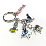 Pretty Native NZ Birds Souvenir Keyring - ShopNZ