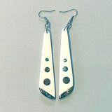 Pretty Bone and Paua Shell Drop Earrings - ShopNZ