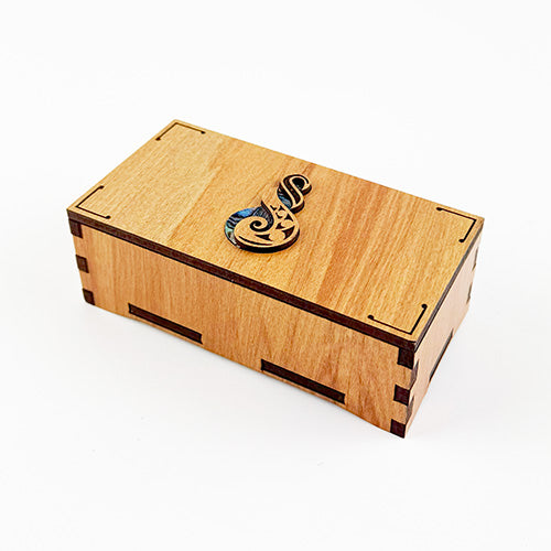 Rimu Maori Pikorua Friendship Love Twist Jewellery Box