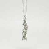 Sterling Silver Chocolate Fish Charm or Necklace - ShopNZ