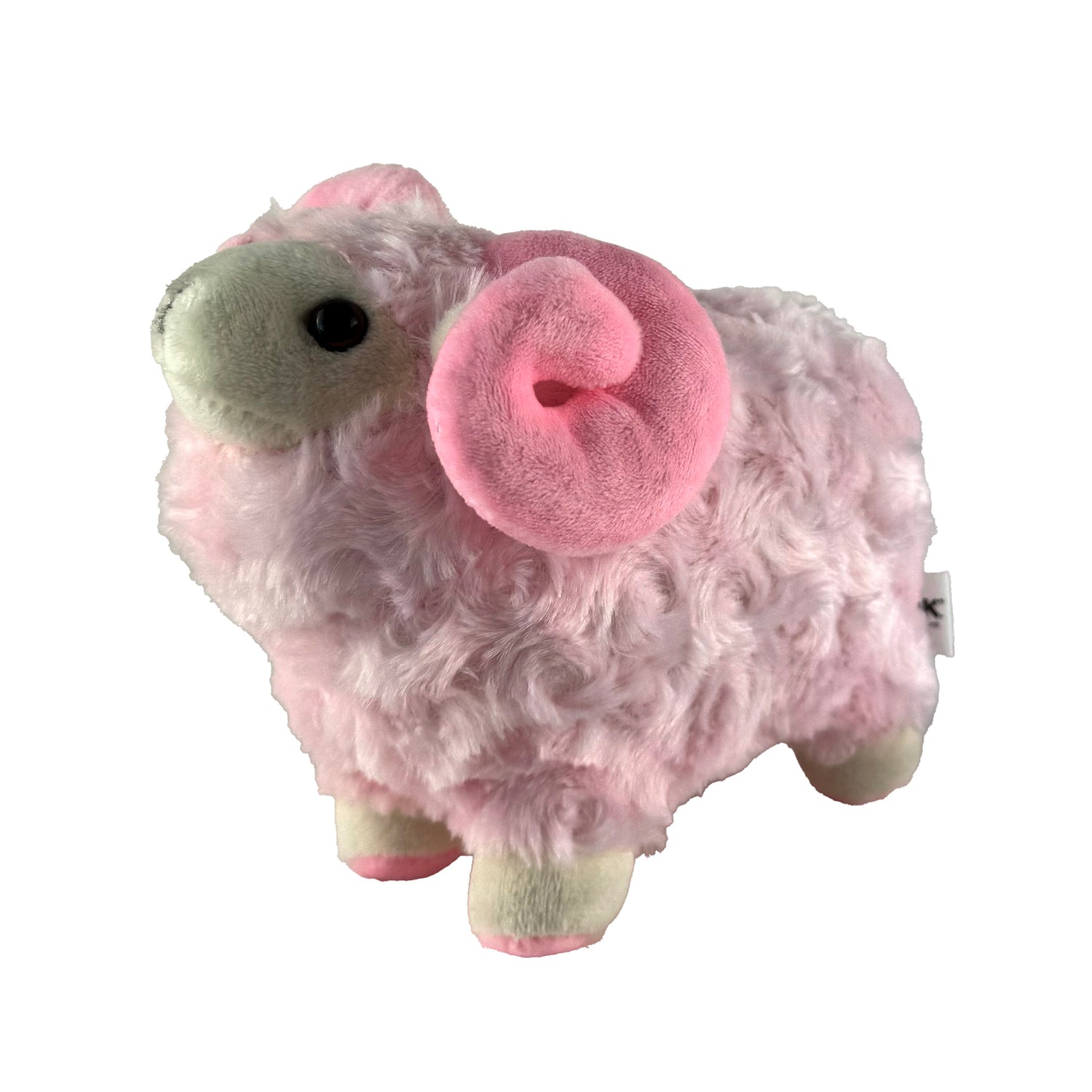 Cute Pink New Zealand Merino Sheep Toy
