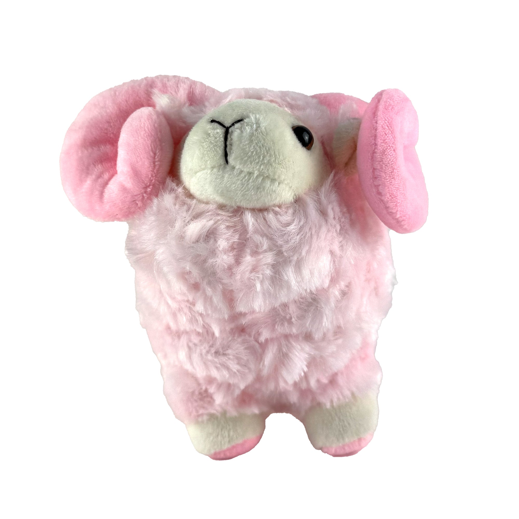 Cute Pink New Zealand Merino Sheep Toy