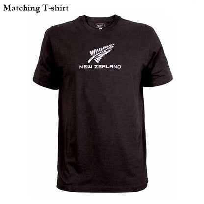 Black Twill NZ Silver Fern Cap