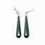 Genuine NZ Greenstone Drop Earrings