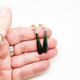 Genuine NZ Greenstone Drop Earrings
