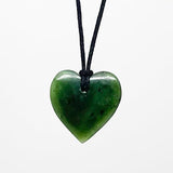 Small Greenstone Heart Necklace - ShopNZ