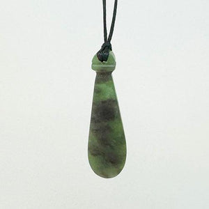 Genuine Ngai Tahu Pounamu Greenstone Mere Necklace - ShopNZ