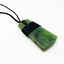 4.5cm Genuine Ngai Tahu Greenstone Toki Necklace