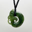 Genuine NZ Greenstone Manaia Koru Necklace