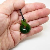 Genuine Ngai Tahu Pounamu Greenstone Twist Necklace - ShopNZ