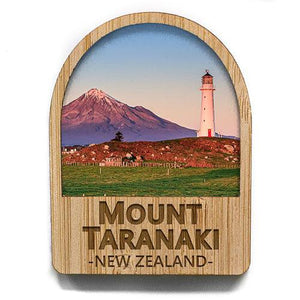 Mt Taranaki and Farmland NZ Fridge Magnet - ShopNZ