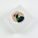 Pack of 4 NZ Native Bird Christmas Ornaments - Tui, Takahe, Kakapo, Kereru