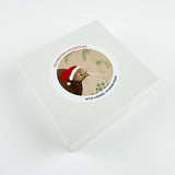 Cute Pack of 4 NZ Birds Xmas Ornaments - Kiwi, Penguin, Owl, Falcon
