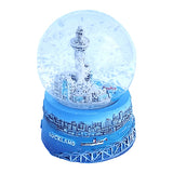 Auckland New Zealand Sky Tower Snow Globe