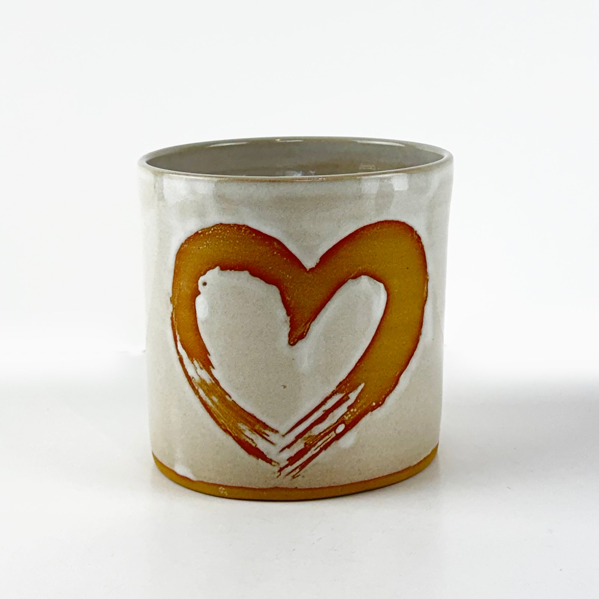 Beautiful NZ Handmade Plant Pot with Heart