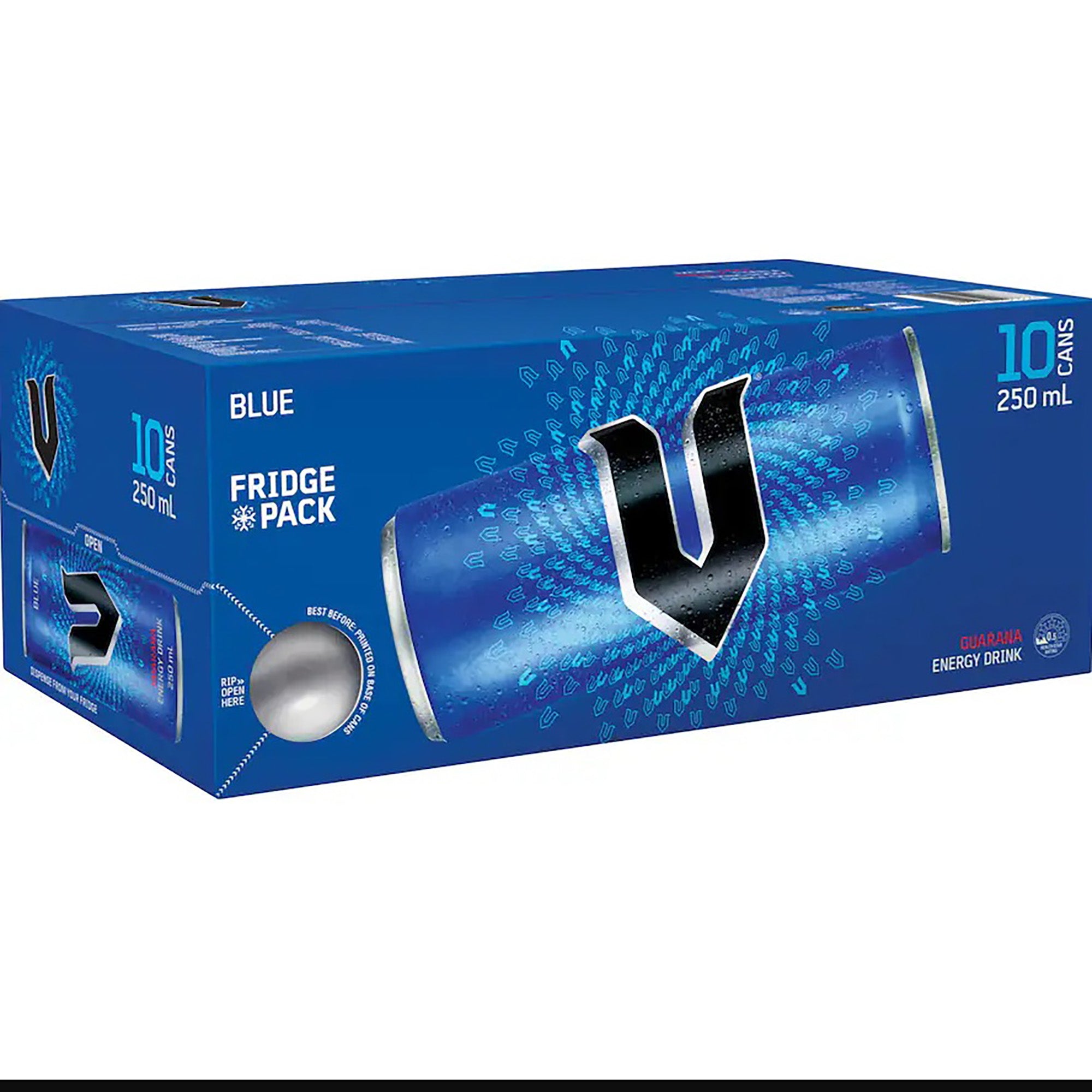 V Energy Drink NZ - Blue Flavour