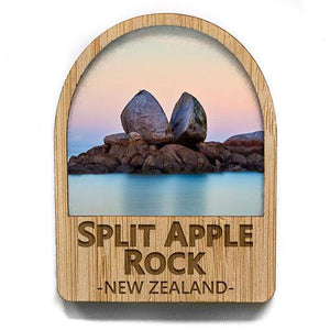 Split Apple Rock Abel Tasman National Park Fridge Magnet - ShopNZ