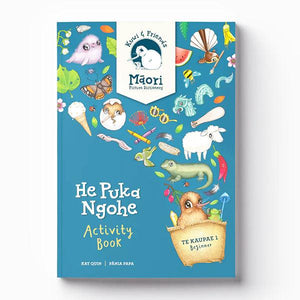 He Puka Ngohe Maori Activity Book for all ages