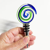 Maori Glass Wine Bottle Stoppers - ShopNZ