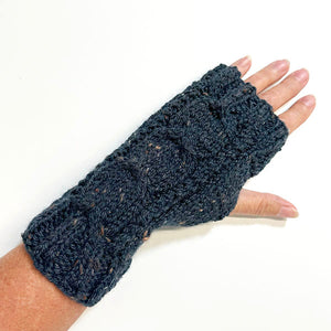 Cosy Handknitted Wool Wrist Warmers