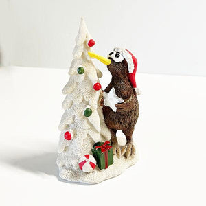 Cute Kiwi Bird and Christmas Tree Table Ornament - ShopNZ