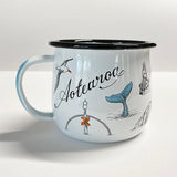 Aotearoa NZ Tourist Enamel Mug - ShopNZ