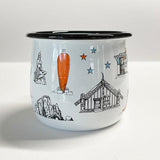 Aotearoa NZ Tourist Enamel Mug