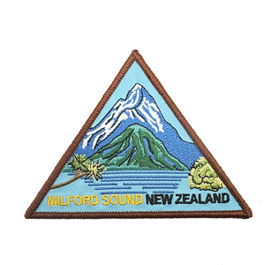 Milford Sound NZ Iron On Patch