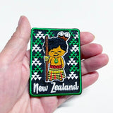 Cute Maori Boy New Zealand Iron On Patch - ShopNZ