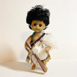 17cm Souvenir Maori Male Doll - ShopNZ