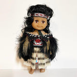 17cm Maori Wahine Female Souvenir Doll - ShopNZ