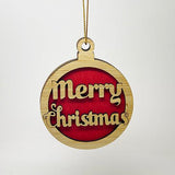 Merry Christmas NZ Ornament in English and Maori - ShopNZ