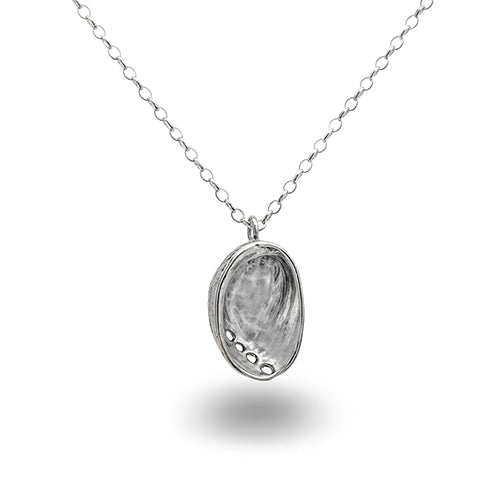 Stone Arrow Sterling Silver Baby Paua Necklace