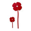 ANZAC Poppy Ornaments for Indoor Pots and Outdoor Gardens