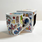 Pretty NZ Birds and Flowers Souvenir Mug - ShopNZ