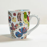 Pretty NZ Birds and Flowers Souvenir Mug - ShopNZ