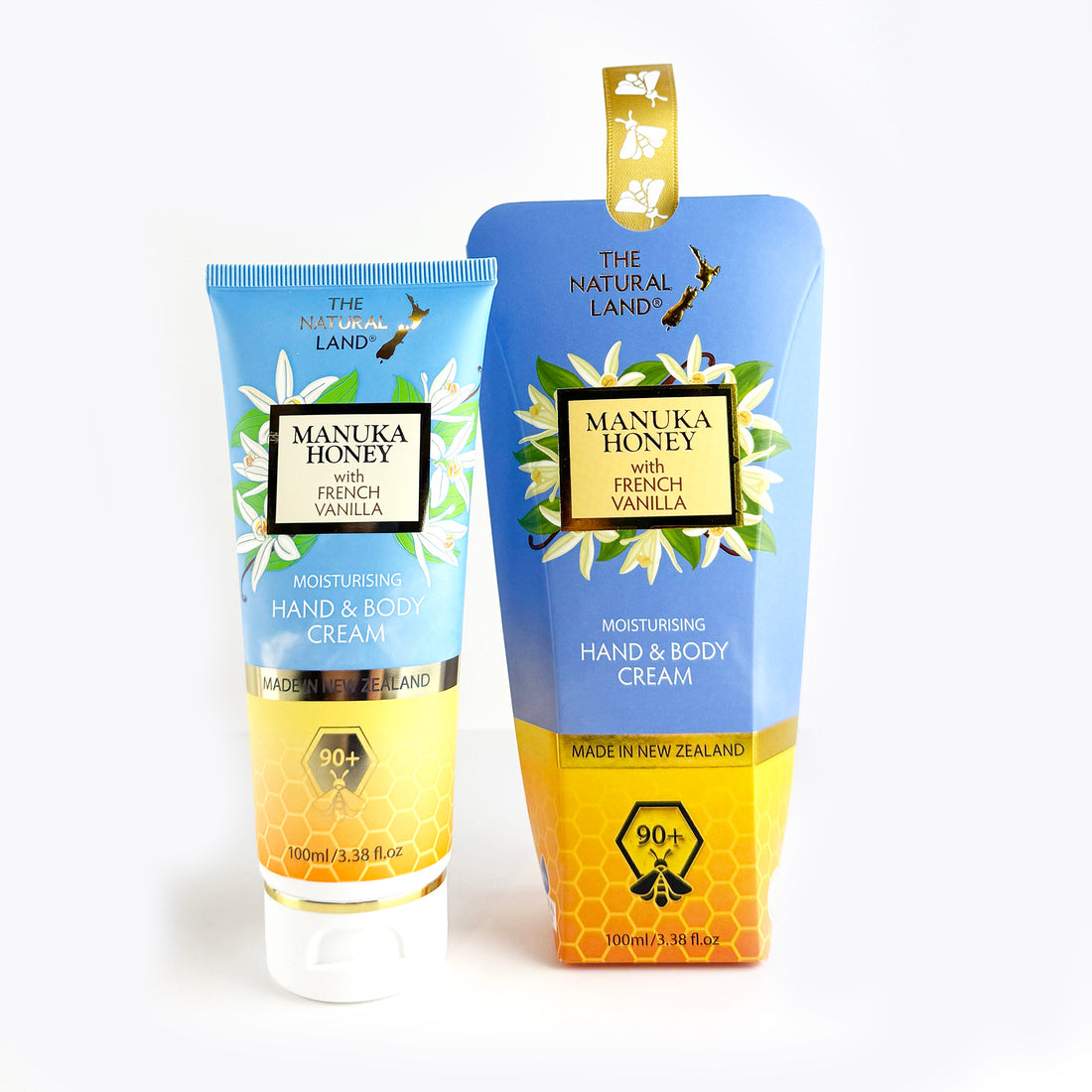 The Natural Land Manuka Honey Hand and Body Cream with French Vanilla