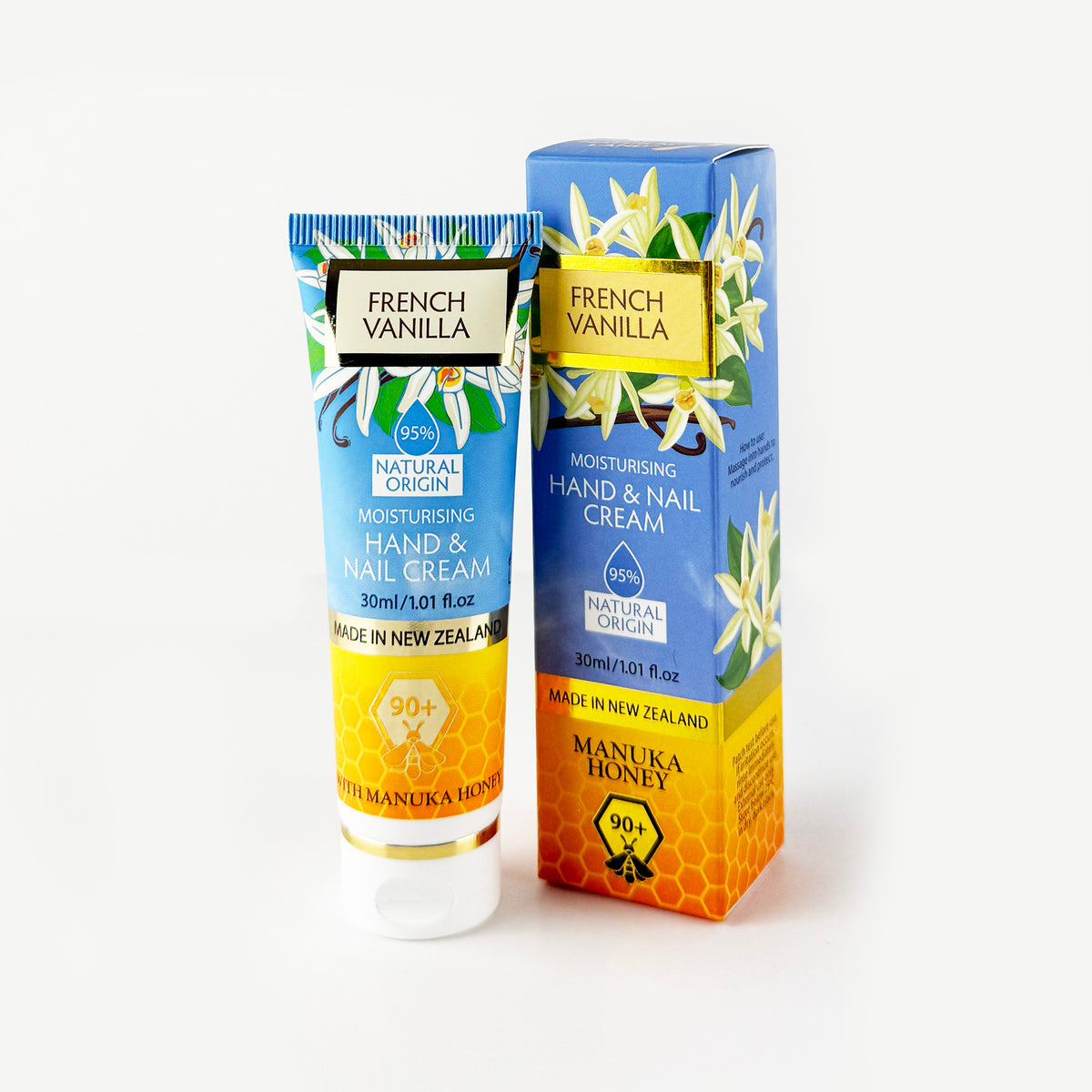 The Natural Land Manuka Honey and French Vanilla Hand and Nail Cream