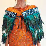 Maori Korowai Cape in Ngati Kahungunu Colours - ShopNZ