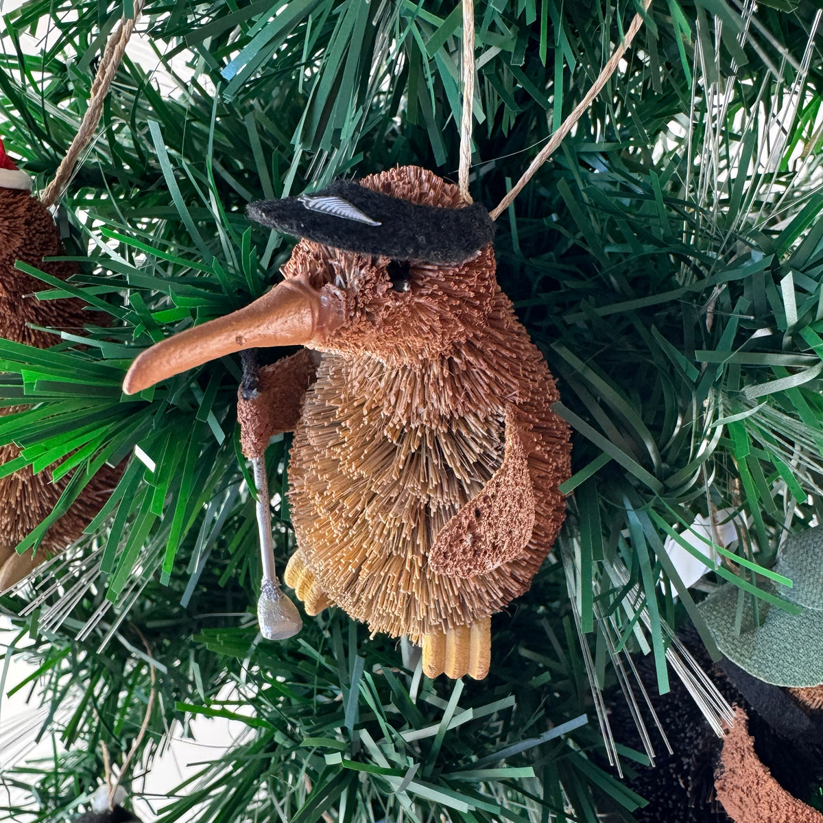 2026 Brush NZ Kiwi Bird Golfer Christmas Ornament