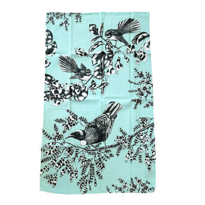 Aqua NZ Fantail and Tui Tea Towel - ShopNZ