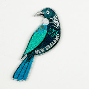 Beautiful NZ Tui Bird Iron On Patch