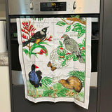 Pretty NZ Birds Teatowel - ShopNZ