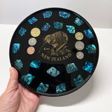Paua and NZ Coins Kiwi Bar Tray