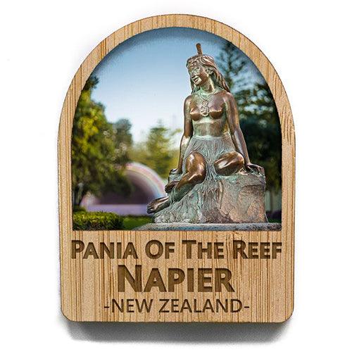 Pania of the Reef Napier NZ Fridge Magnet