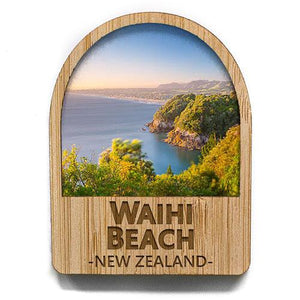 Waihi Beach NZ Fridge Magnet - ShopNZ