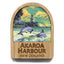 Akaroa Harbour Canterbury Fridge Magnet