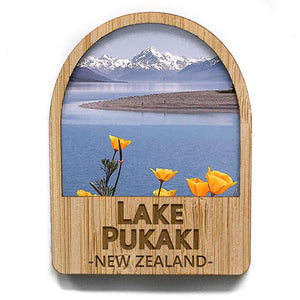 Lake Pukaki NZ Fridge Magnet