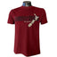 NZ Maori Tattoo and Map Burgundy Mens T-shirt