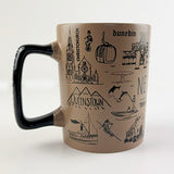 Stylish Brown NZ Souvenir 13oz Big Mug